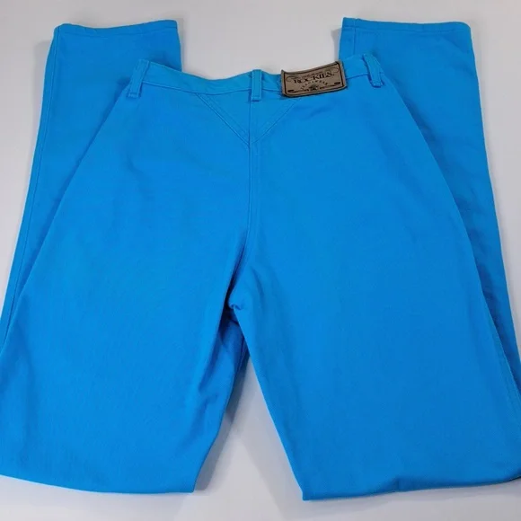 Rockies Robin Egg Blue High-Rise Western Jeans Waist 26" Inseam 37 - Picture 15 of 16